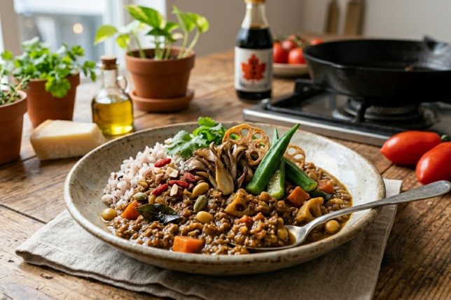 彩り豊かな手作り薬膳カレー