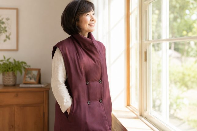 上質なルームウェアで迎える健やかな朝