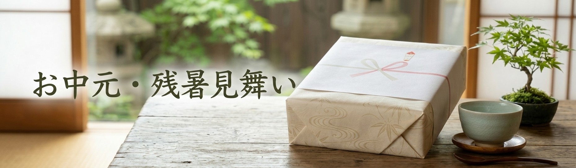 夏の贈り物、お中元&残暑見舞い特集