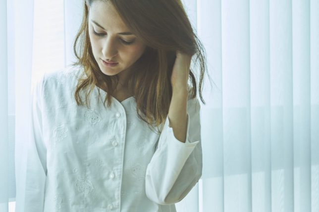 寝る時の帽子で翌朝の髪と眠りを整える