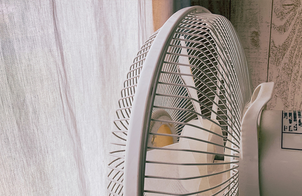 扇風機　部屋を暖かくするために風を利用