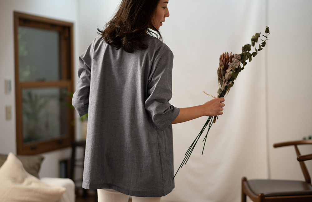 もしも・・・の時にそのまま逃げられる服“if”を作る