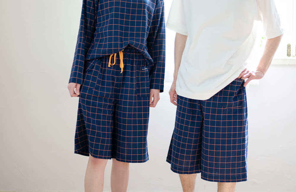 パジャマ屋IZUMM ストレッチ２重ガーゼ ノビーゼ®︎ UNO COMfy コンフィ プルオーバー パジャマ 男女兼用