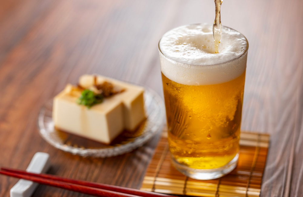 処暑　ビール