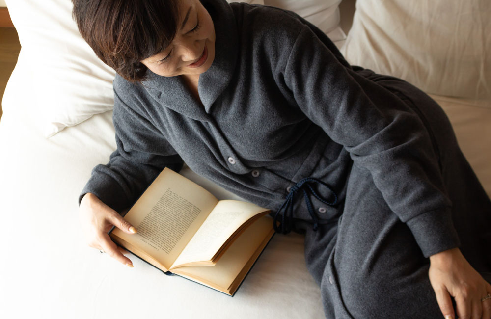 IZUMMフリース ルームワンピース