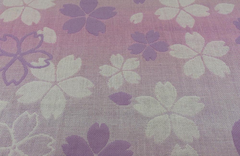 今治タオルの老舗(株)藤高さんの桜柄のオリジナルタオル