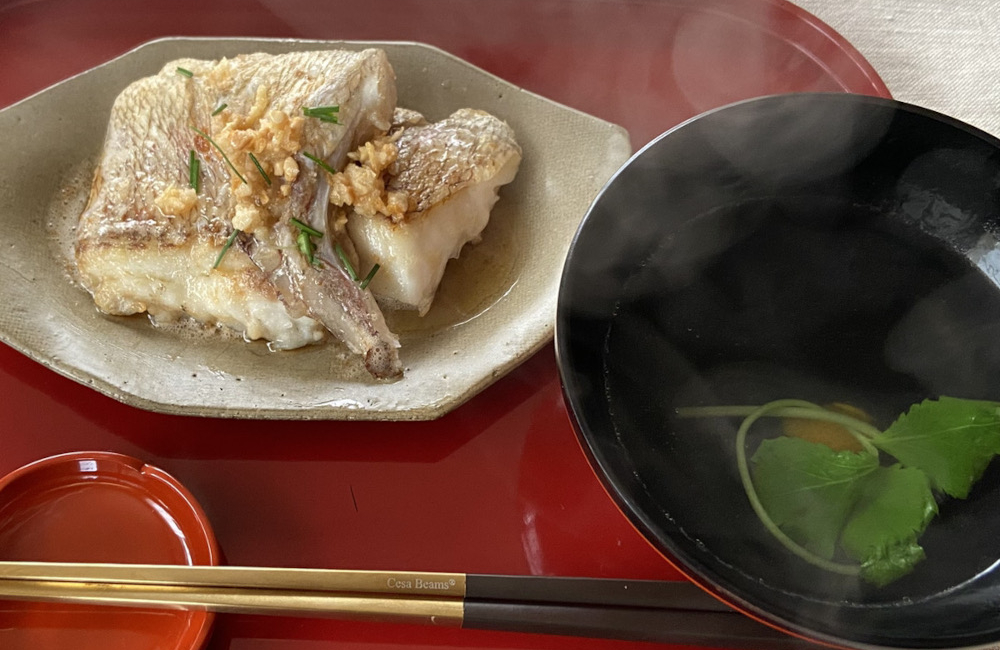 焦がしバターのソテー